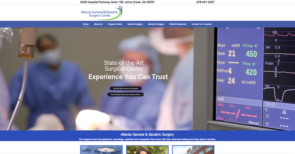 Atlanta General and Bariatric Surgery | Definitive Medical Marketing